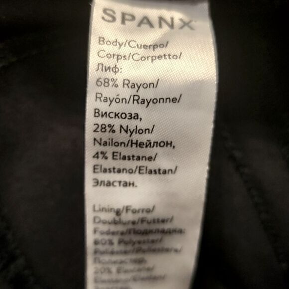 SPANX The Perfect Pant Ankle Backstream Skinny Navy Size SP - Picture 9 of 10